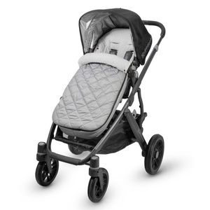 Gray Stroller with Black Accents